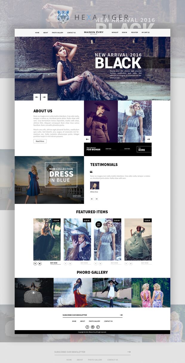 Brand website build