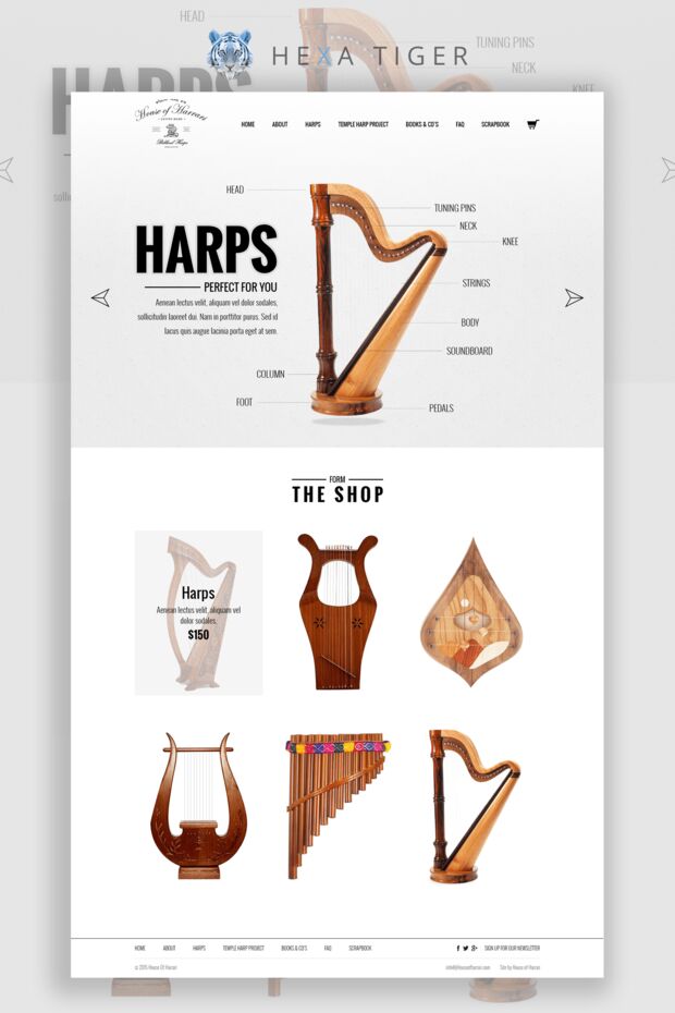 Service website build